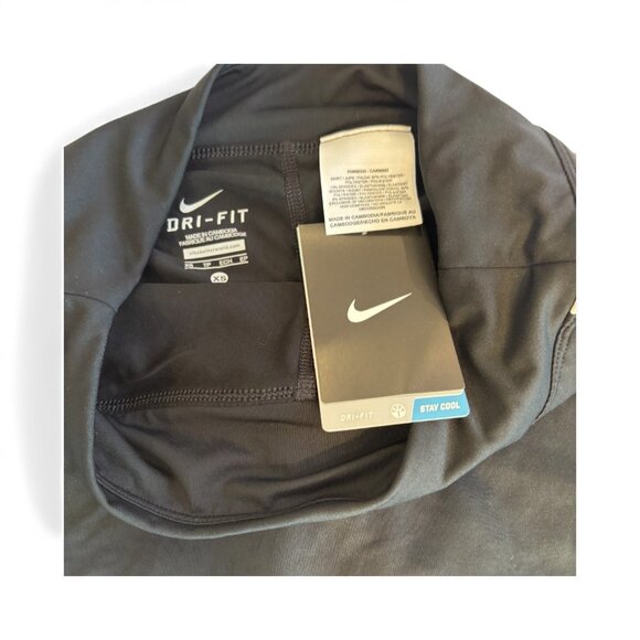 New Nike Dri-FIT Skort NWT XS Black Athletic Tennis Running Pickleball Skirt - Picture 5 of 7
